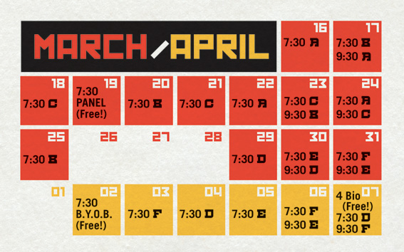 calendar for web